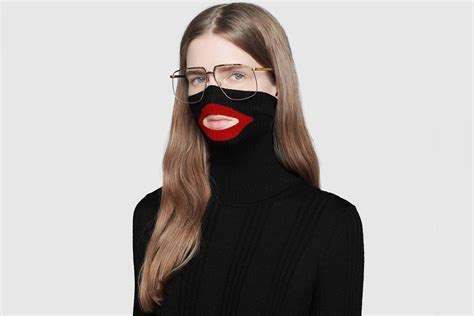 gucci balaclava turtleneck|Gucci black face jumper.